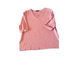 jenni and marlis pink blouse size XL